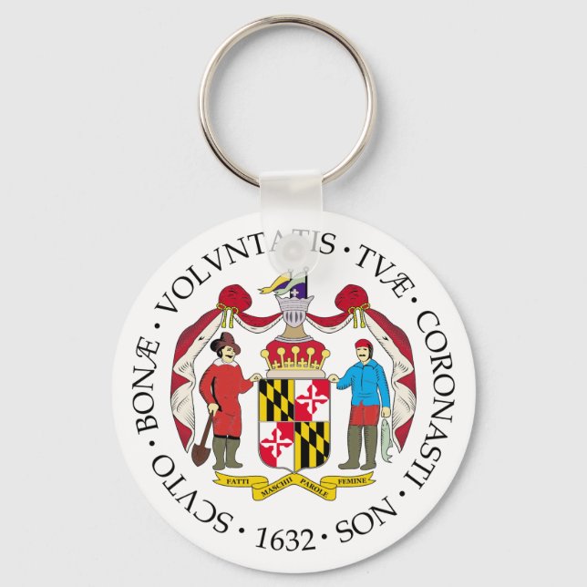 Maryland-tecken Nyckelring (Framsida)