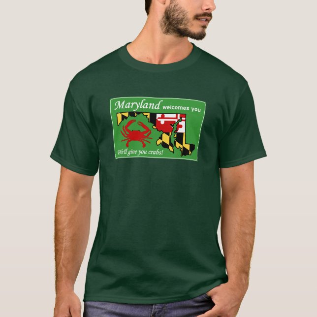 Maryland Tee Shirt (Framsida)