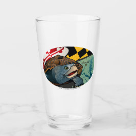 Maryland Terrapin Oval Glaskopp
