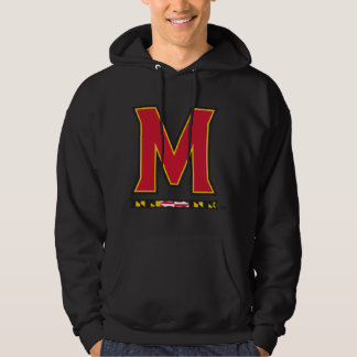 Maryland Terrapins Icon Logotyp Officiellt licensi Hoodie
