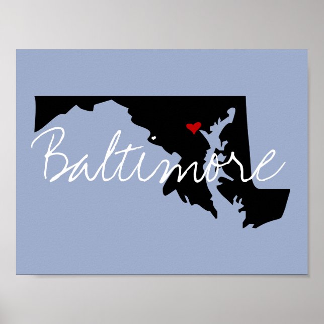 Maryland Town Poster (Framsidan)