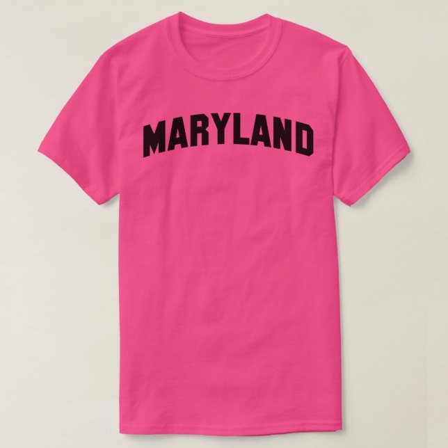 Maryland TShirt T Shirt (Design framsida)
