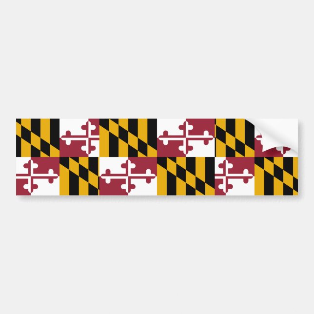 Maryland United States Bildekal (Framsidan)