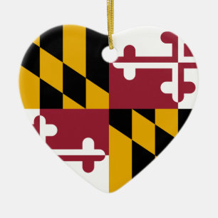Maryland United States Julgransprydnad Keramik