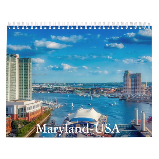 Maryland-USA Calendar Kalender (Omslag)