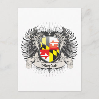 Maryland Vapensköld Vykort