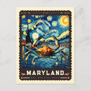 Maryland Vincent Van Gogh Inspired Vykort