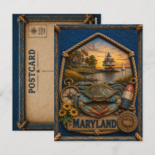 Maryland Vintage Resa Vykort