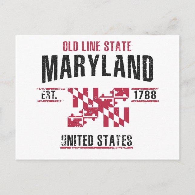 Maryland Vykort (Framsida)