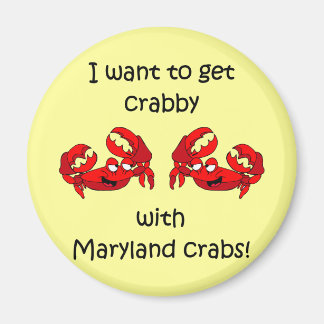 Marylandkrabbor Magnet
