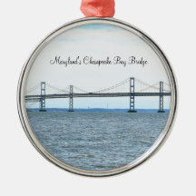 Marylands Chesapeake Bay Bridge Ornament