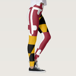 Marylands flagga leggings