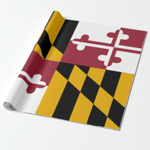 Marylands flagga presentpapper