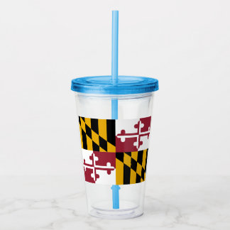 Marylands flagga take away mugg