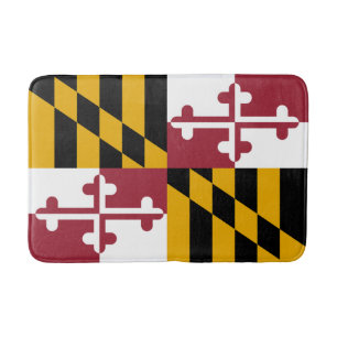 Marylands statsflagga badrumsmatta
