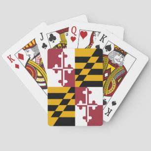 Marylands statsflagga casinokort