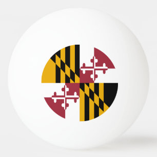 Marylands statsflagga pingisboll