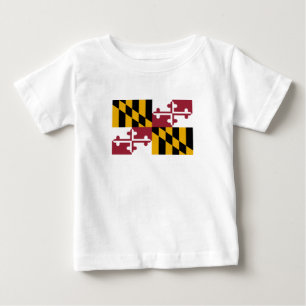 Marylands statsflagga t shirt