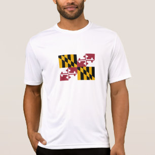 Marylands statsflagga t shirt