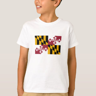 Marylands statsflagga t shirt