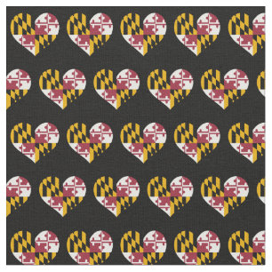 Marylands statsflagga tyg