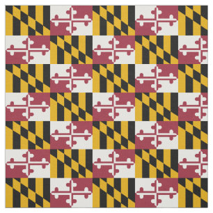 Marylands statsflagga tyg