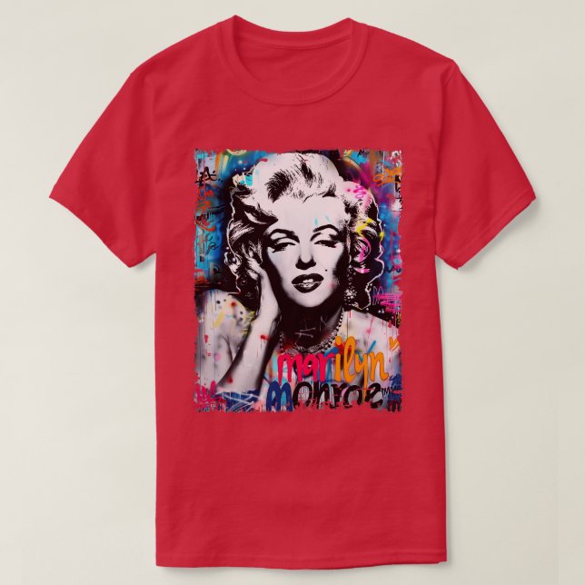Marylin Monroe GraTilli Vinatge T Shirt (Design framsida)