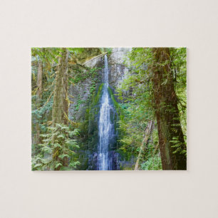Marymere Falls I vid Olympic National Park Pussel