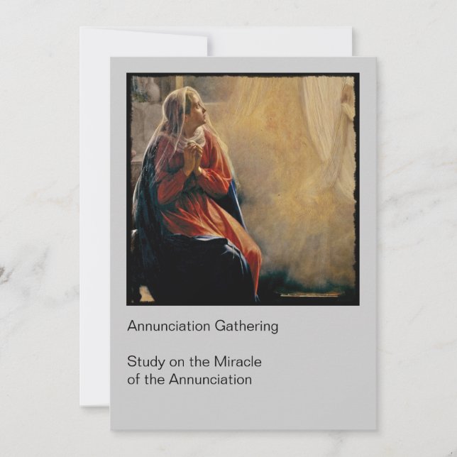 Marys anmälan inbjudningar (Framsida)