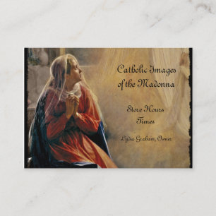 Marys Annunciation Visitkort