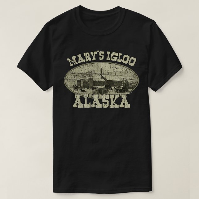 Marys Igloo Alaska 1900 T Shirt (Design framsida)