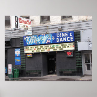 Marys Klubb Photo Poster