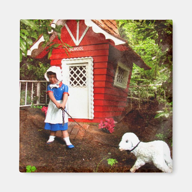 Marys Lamb Magnet (Framsidan)