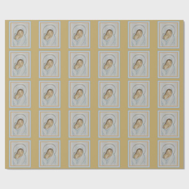 Marys Mantle-jul Presentpapper (Platt)