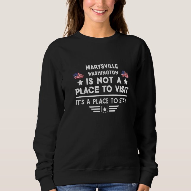 Marysville Washington Place to stay USA Town Home  T Shirt (Framsida)