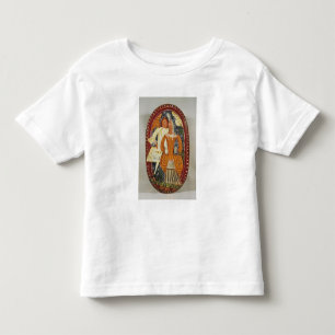 Marzipan box som skildrar en man och kvinna, c.166 t-shirt