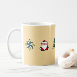 Marzipan Origami jul Kaffemugg