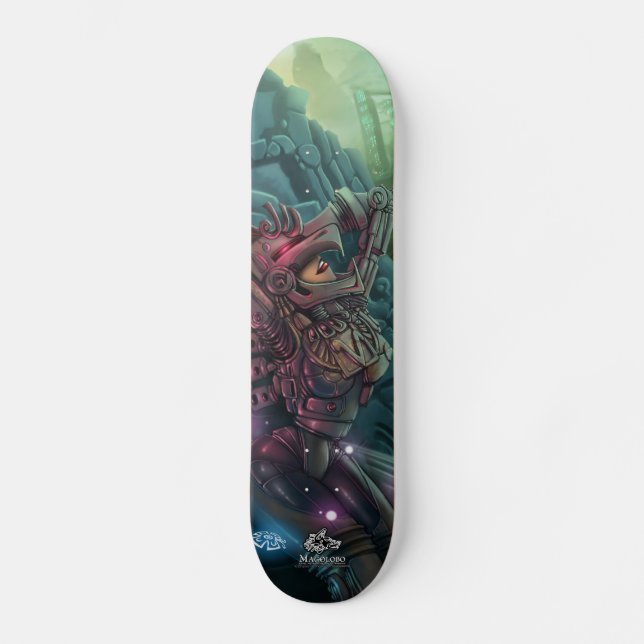 Mas-allá de Xochicalco Skateboard Bräda 20 Cm (Framsida)
