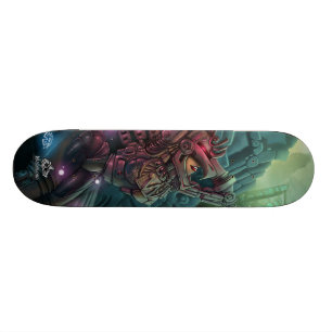 Mas-allá de Xochicalco Skateboard Bräda 20 Cm