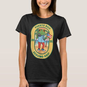 Más Fotos Puerto Rico Rican Flagga Funny Sapo Conc T Shirt
