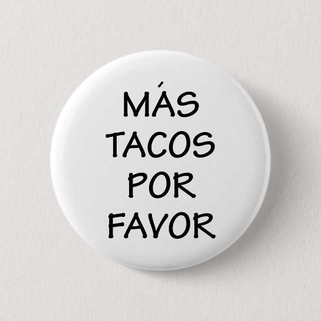 Mas-TacosPor favör Knapp (Framsida)