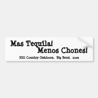 Mas-Tequila Menos Chones Bildekal
