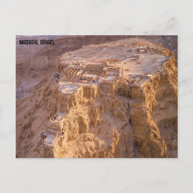 MASADA, ISRAEL VYKORT (Framsida)