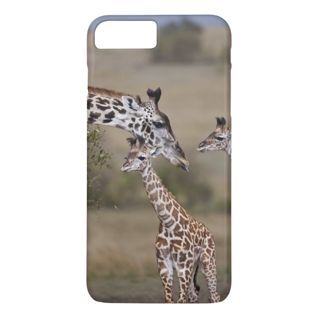 Masai-giraff (Giraffa tippelskirchi) Case-Mate iPhone Skal (Baksida)
