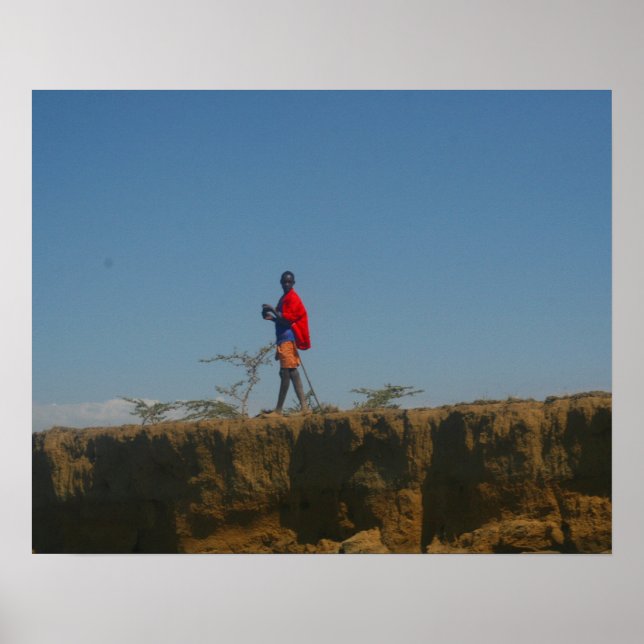 masai kenya poster (Framsidan)