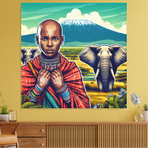 MASAI KONSTDUK RAMRAM