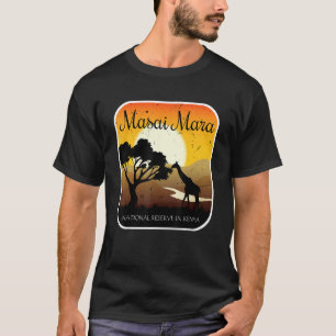 Masai Mara Kenya Safari National reserve Serengeti T Shirt