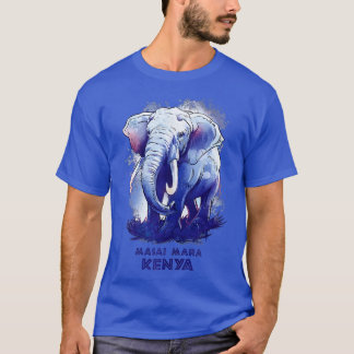 Masai Mara Kenya Safari nationalparkens viltreserv T Shirt