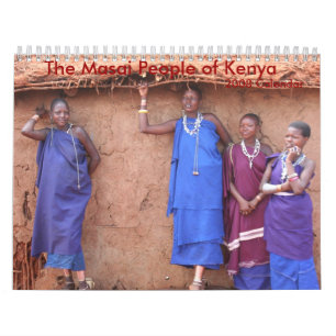 Masaifolket av Kenya, kalender 2008