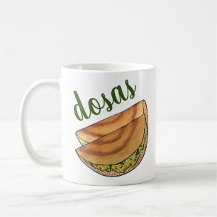 Masala Dosas South Indian Food Cuisine Potato Dosa Kaffemugg